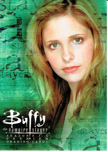 Buffy season promo card - buffy,