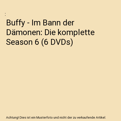 Buffy bann der dämonen - im,